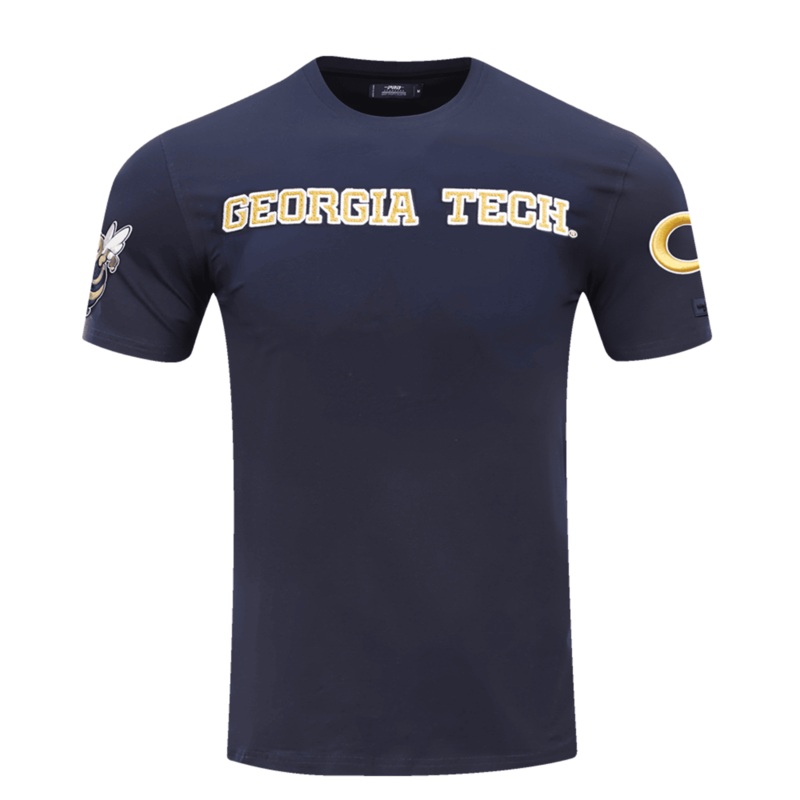 Georgia Tech Yellow Jackets Navy Wordmark T-Shirt