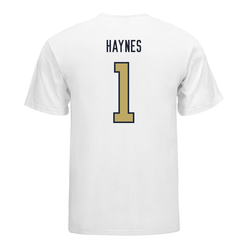 Georgia Tech Yellow Jackets #1 Jamal Haynes Student Athlete Football T-Shirt