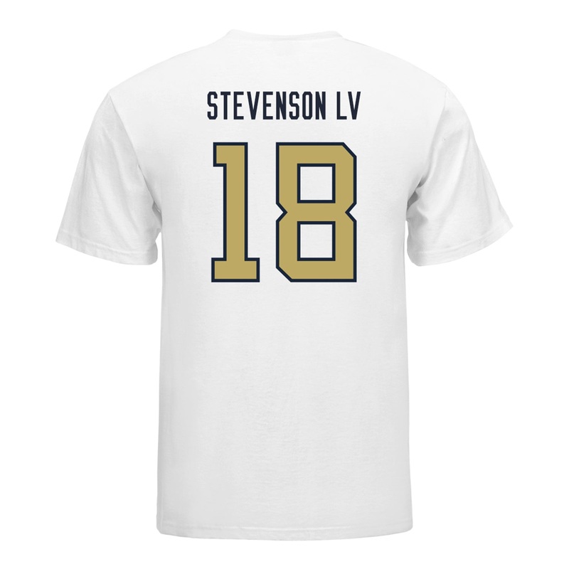 Georgia Tech Yellow Jackets #18 Troy Stevenson IV Student Athlete Football T-Shirt