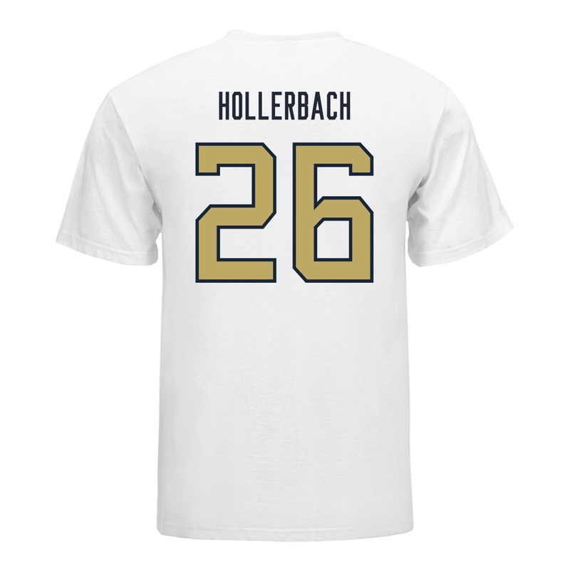 Georgia Tech Yellow Jackets #26 Ben Hollerbach Student Athlete Football T-Shirt