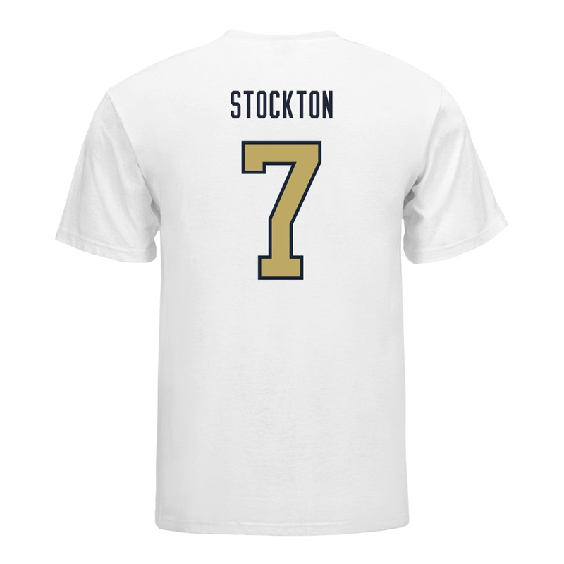 Georgia Tech Yellow Jackets #7 Bailey Stockton Student Athlete Football T-Shirt
