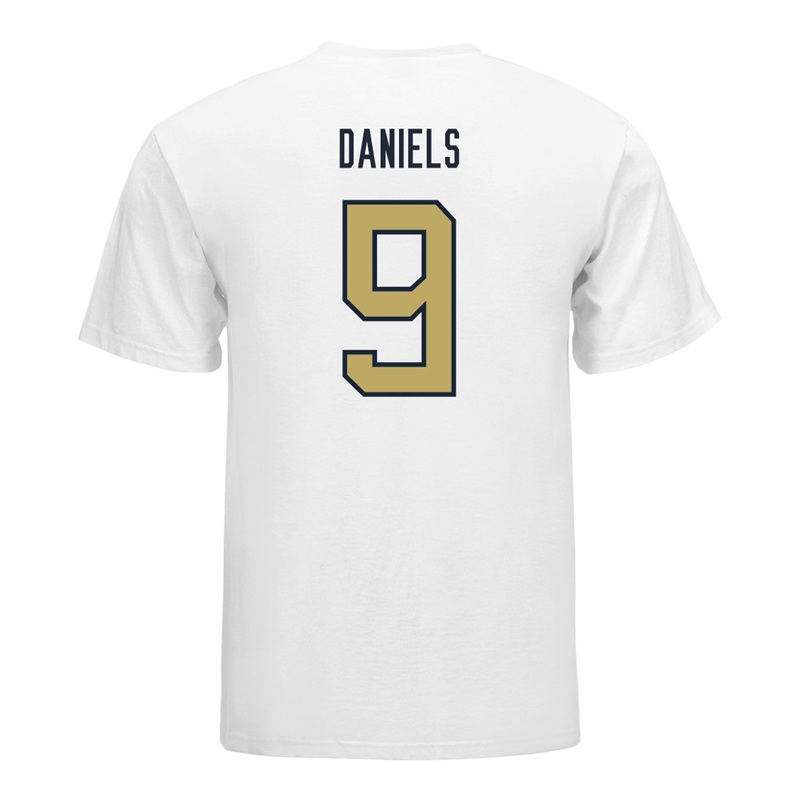 Georgia Tech Yellow Jackets #9 Omar Daniels Student Athlete Football T-Shirt