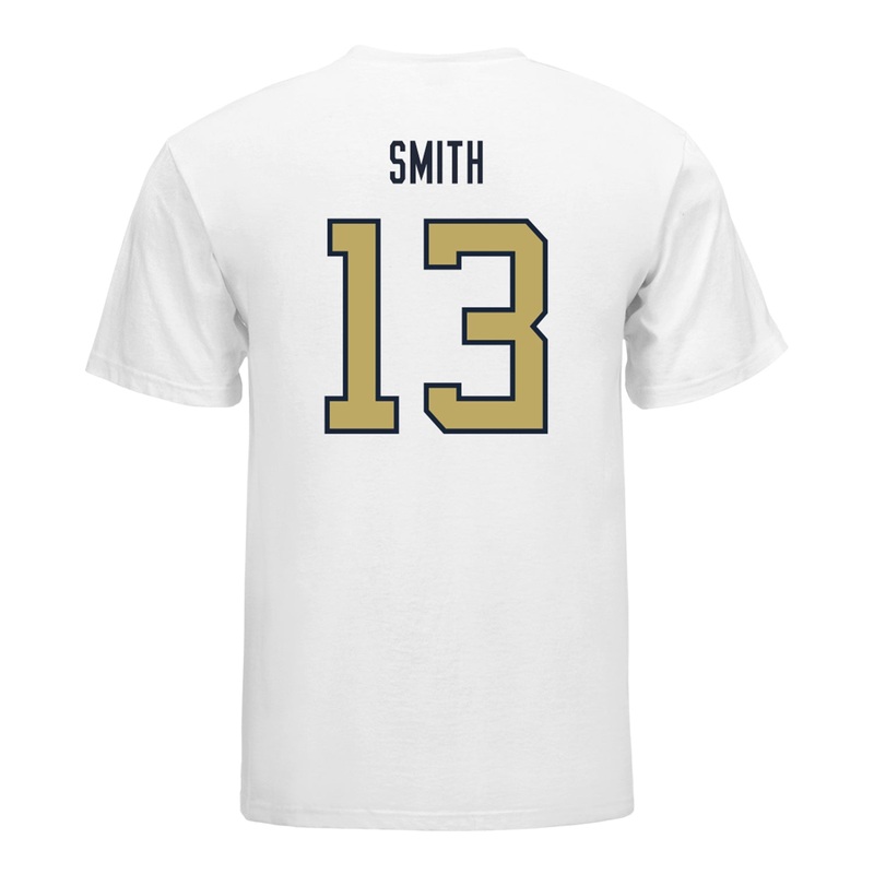 Georgia Tech Yellow Jackets #13 Rahkeem Smith Student Athlete Football T-Shirt