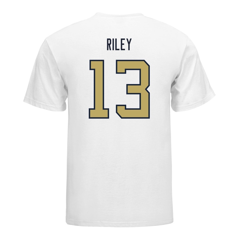 Georgia Tech Yellow Jackets #13 Savion Riley Student Athlete Football T-Shirt