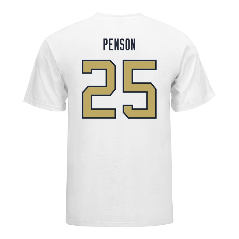 Georgia Tech Yellow Jackets #25 Dalen Penson Student Athlete Football T-Shirt