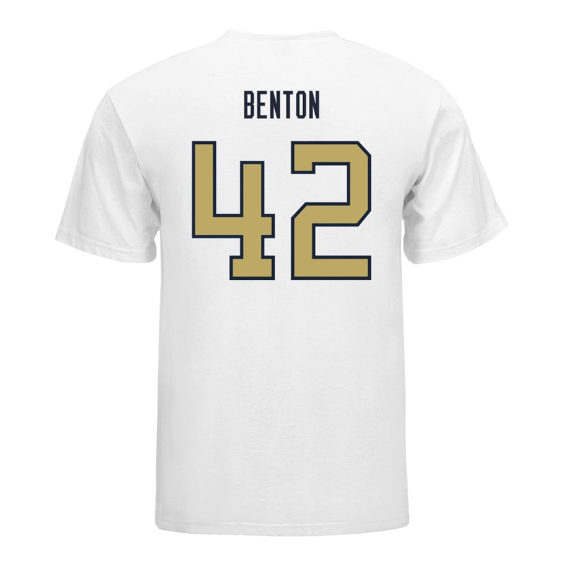 Georgia Tech Yellow Jackets #42 Will Benton Student Athlete Football T-Shirt