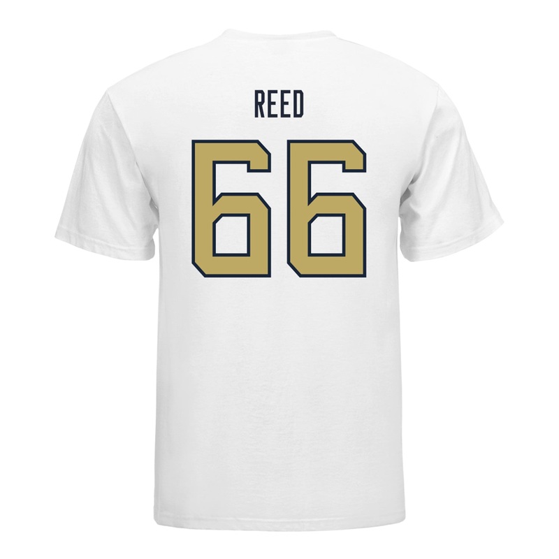 Georgia Tech Yellow Jackets #66 William Reed Student Athlete Football T-Shirt