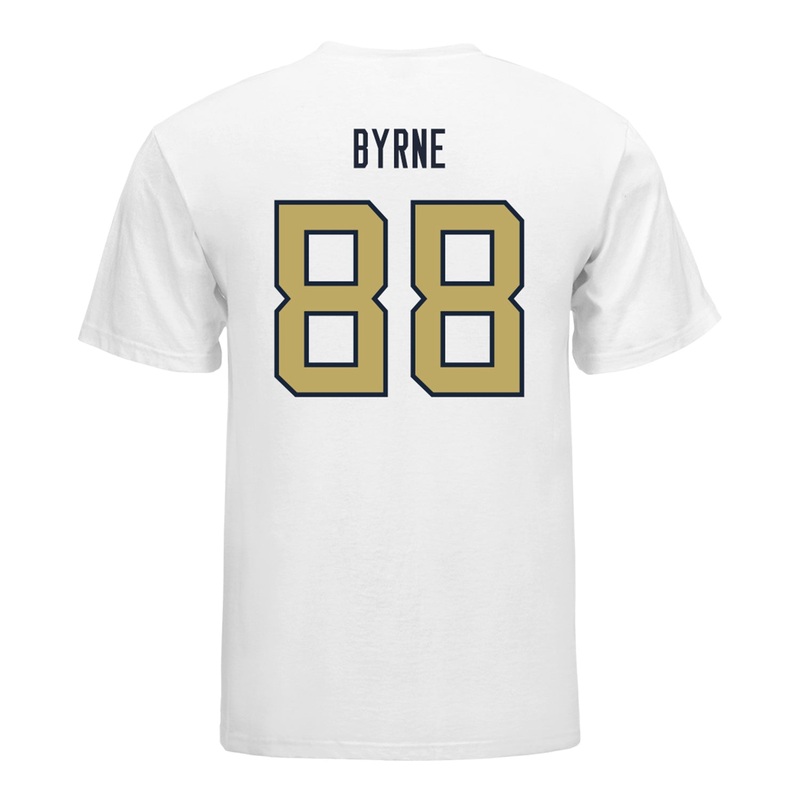 Georgia Tech Yellow Jackets #88 J.T. Byrne Student Athlete Football T-Shirt