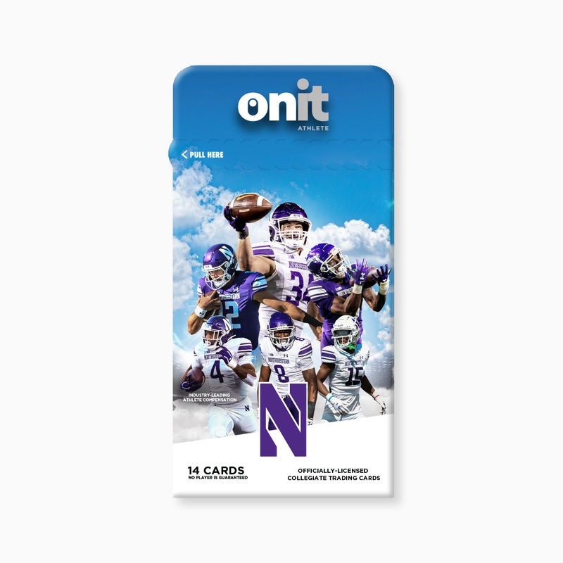 Northwestern University 2024 Football Trading Cards – Single Pack