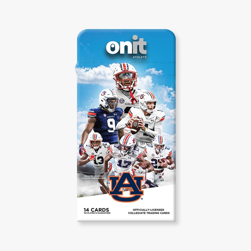 Auburn University 2024 Football Trading Cards – Single Pack