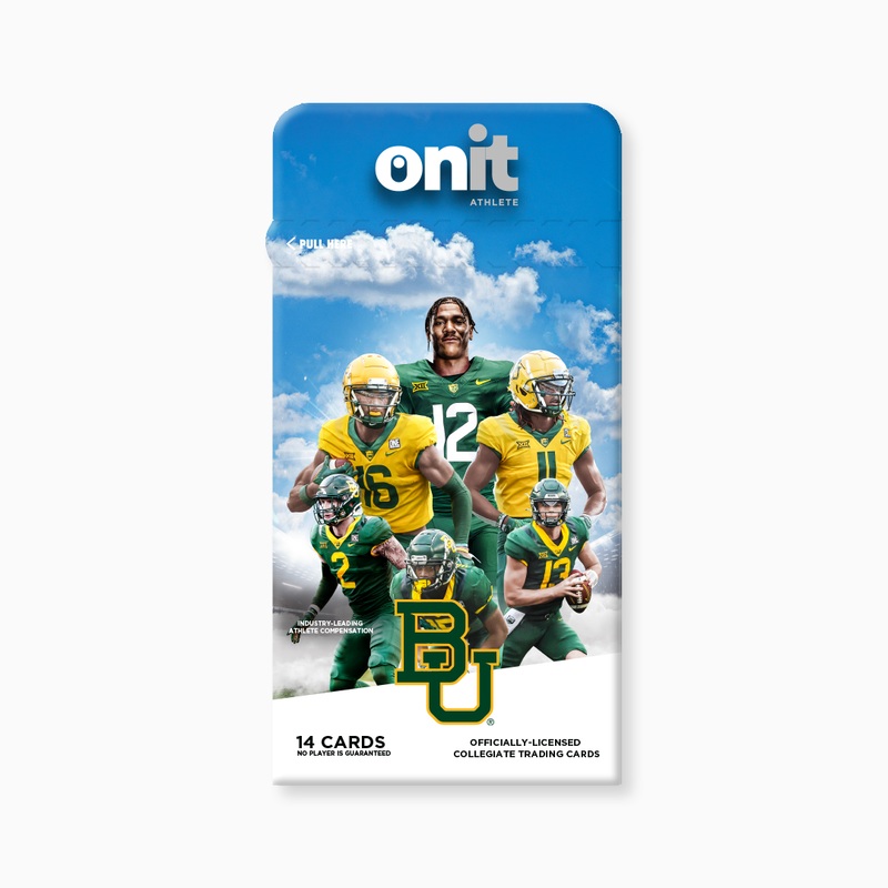 Baylor University 2024 Football Trading Cards – Single Pack