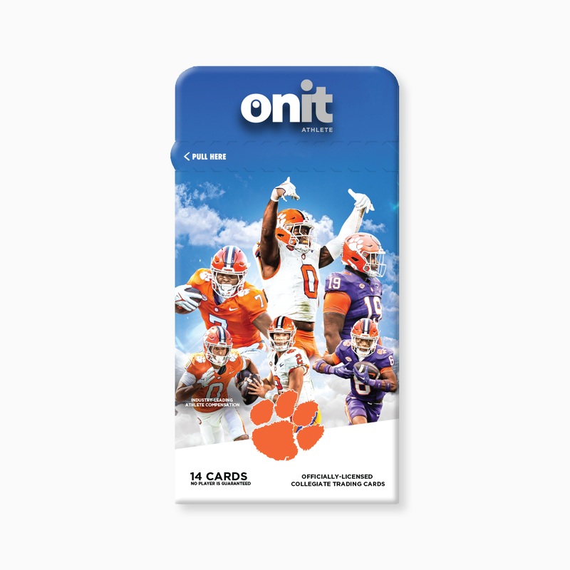 Clemson University 2024 Football Trading Cards – Single Pack