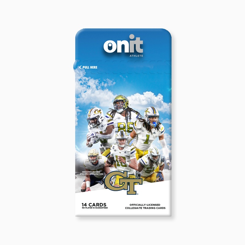 Georgia Tech 2024 Football Trading Cards – Single Pack