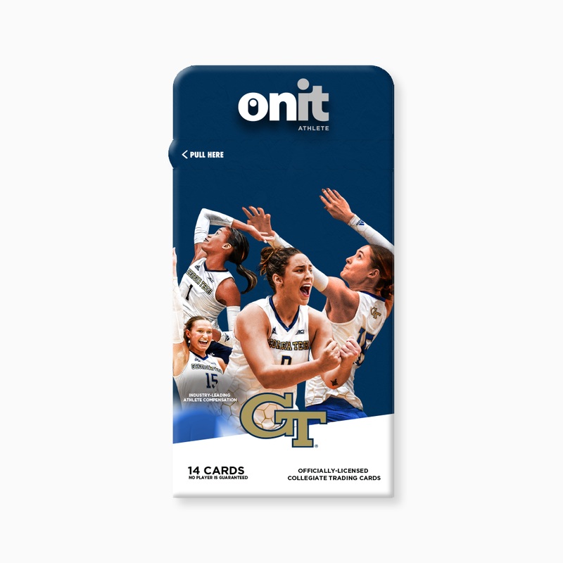 Georgia Tech 2024 Volleyball Trading Cards – Single Pack
