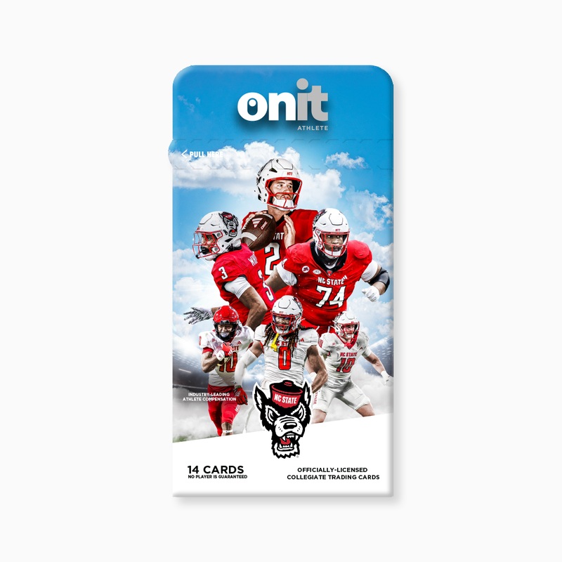 NC State University 2024 Football Trading Cards – Single Pack