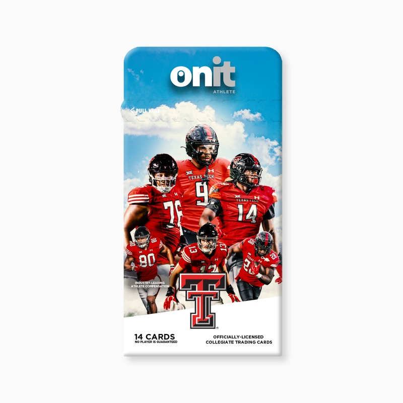 Texas Tech University 2024 Football Trading Cards – Single Pack