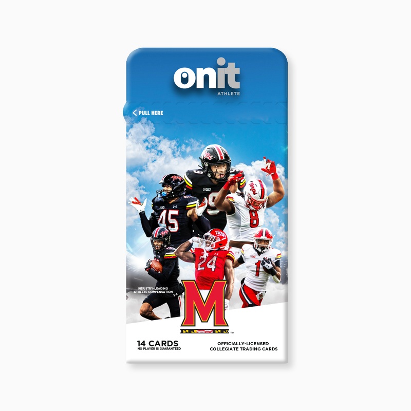 University of Maryland 2024 Football Trading Cards – Single Pack