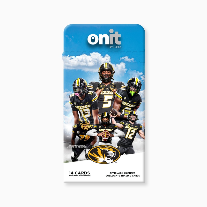 University of Missouri 2024 Football Trading Cards – Single Pack