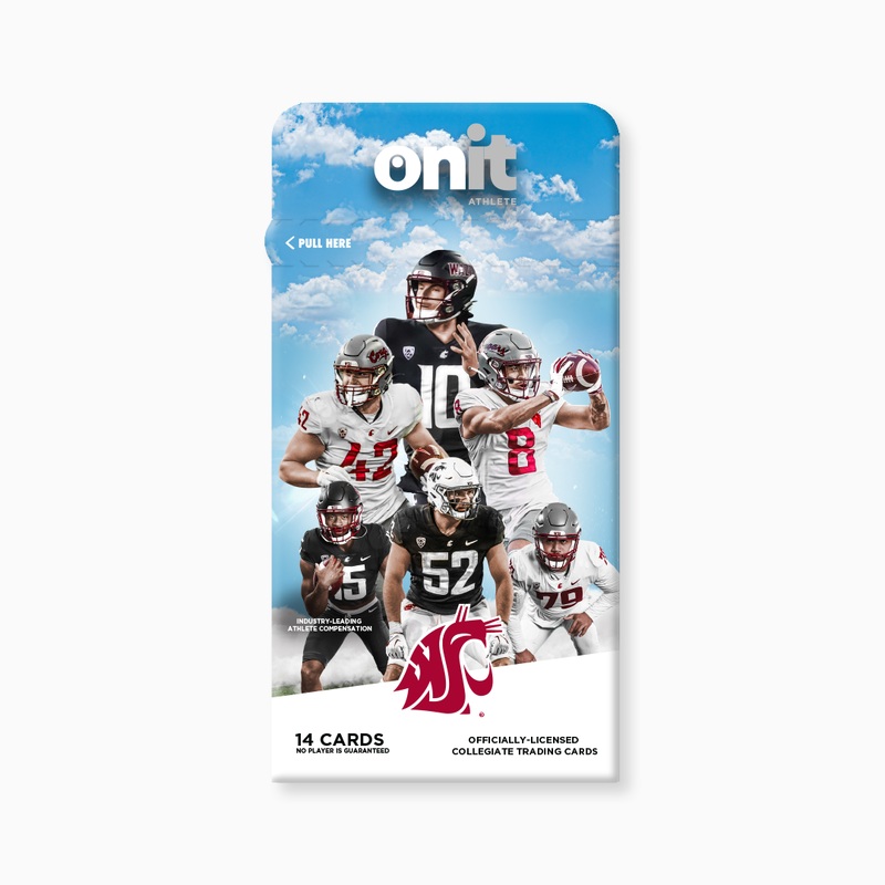 Washington State University 2024 Football Trading Cards – Single Pack
