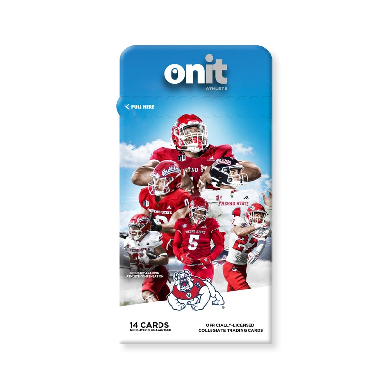 Fresno State University 2024 Football Trading Cards – Single Pack