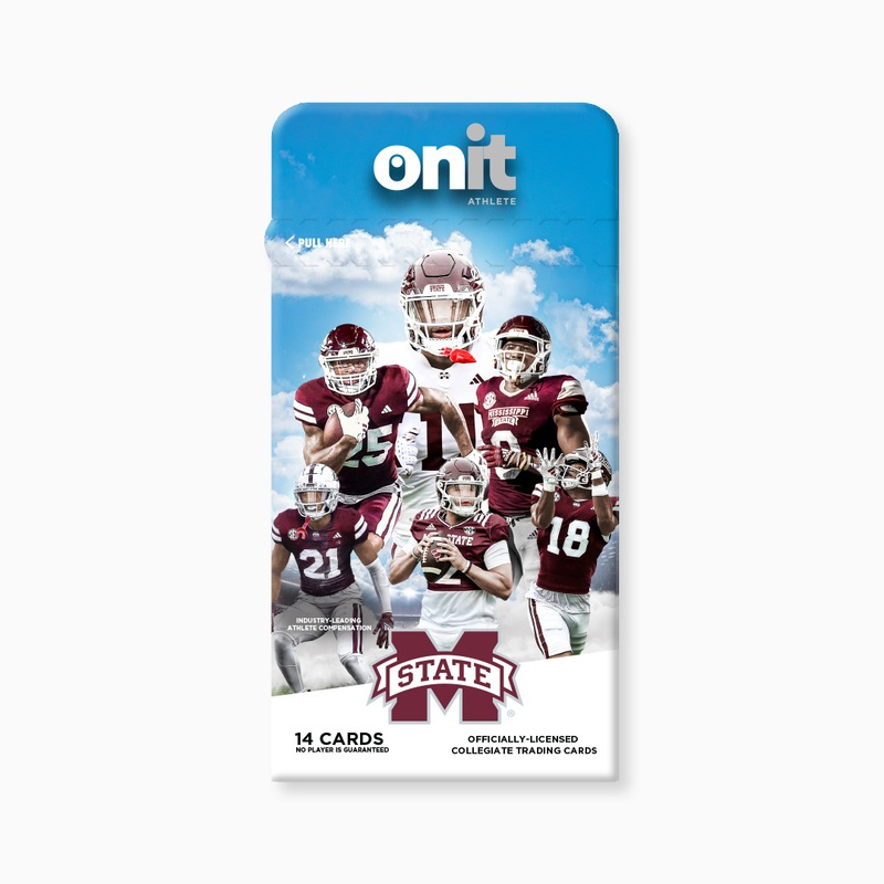 Mississippi State University 2024 Football Trading Cards – Single Pack