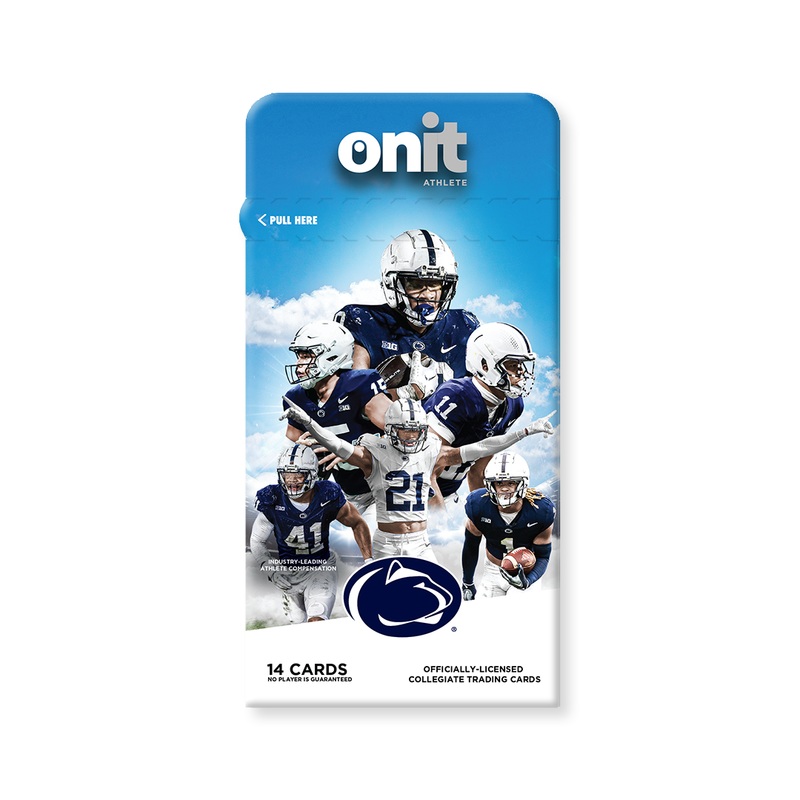 Penn State University 2024 Football Trading Cards – Single Pack