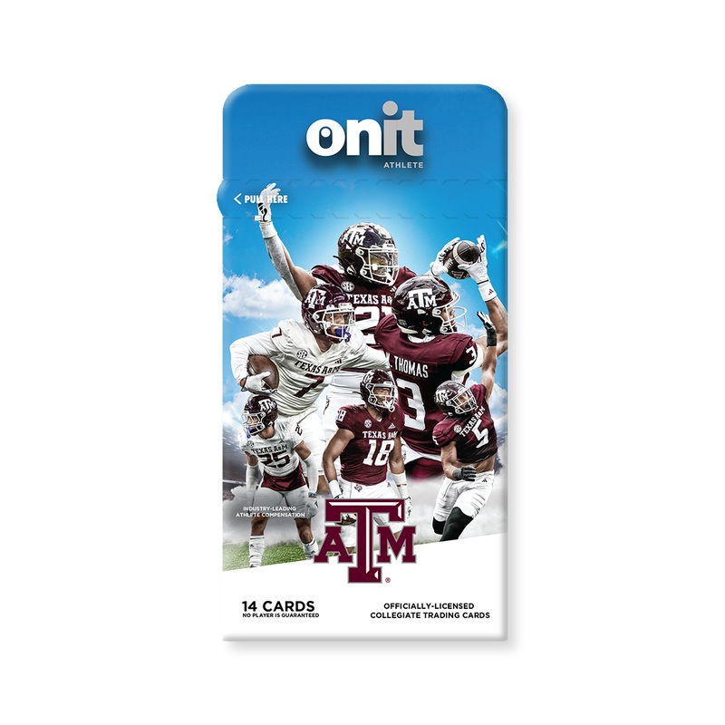 Texas A&M University 2024 Football Trading Cards – Single Pack
