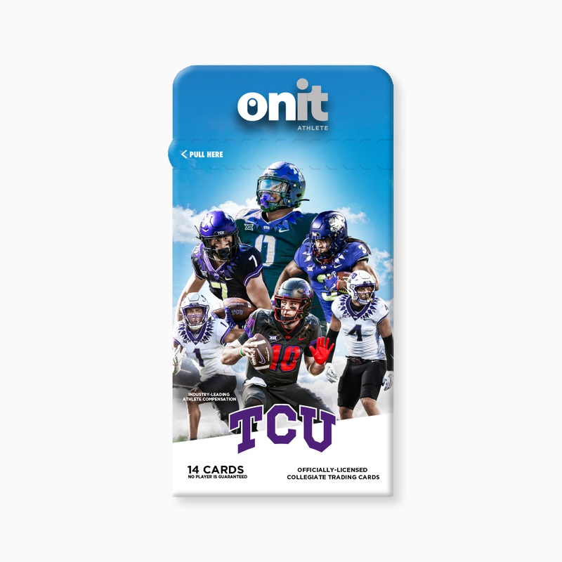 Texas Christian University 2024 Football Trading Cards – Single Pack
