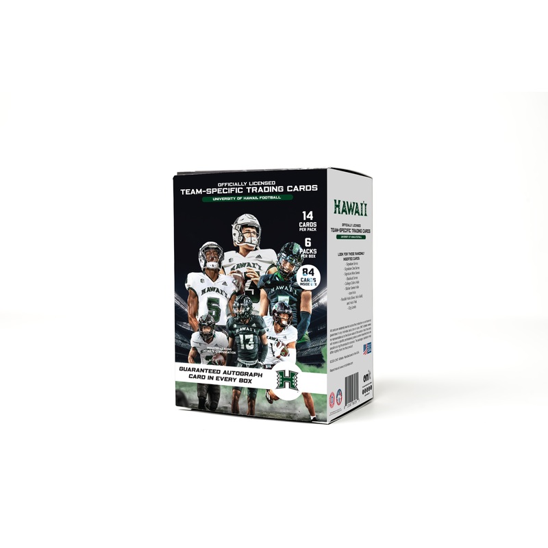 University of Hawaii 2024 Football – Platinum Box with Guaranteed Autograph