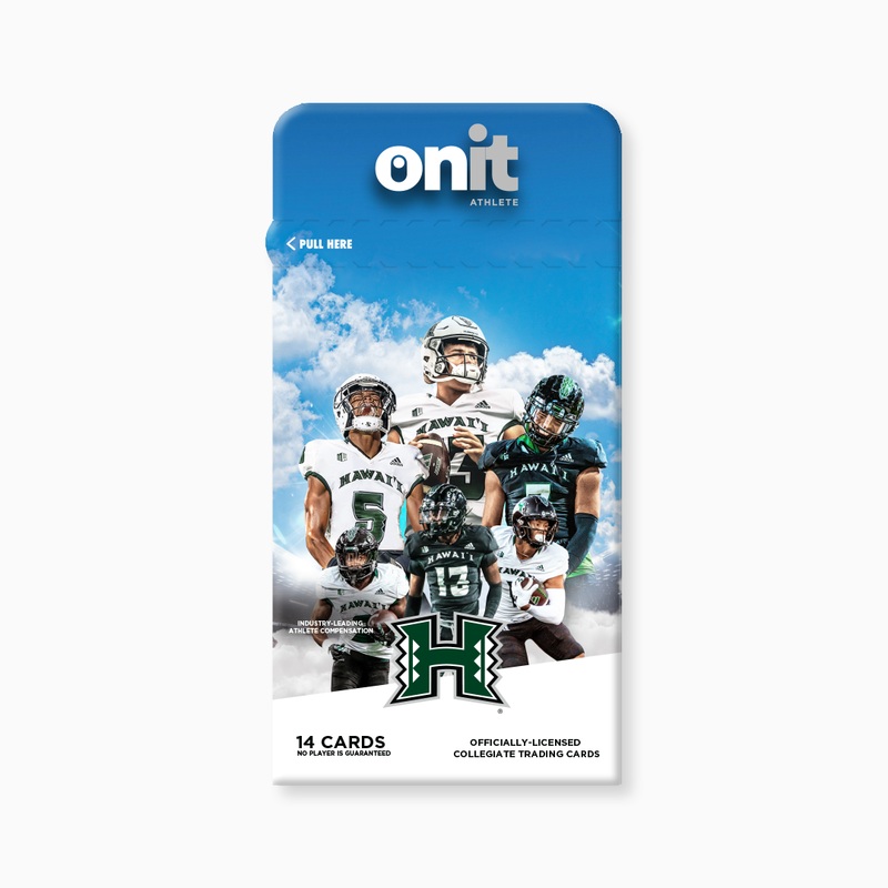 University of Hawaii 2024 Football Trading Cards – Single Pack
