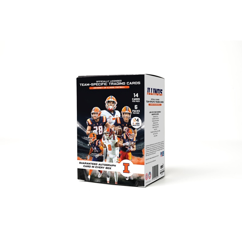 University of Illinois 2024 Football – Platinum Box with Guaranteed Autograph