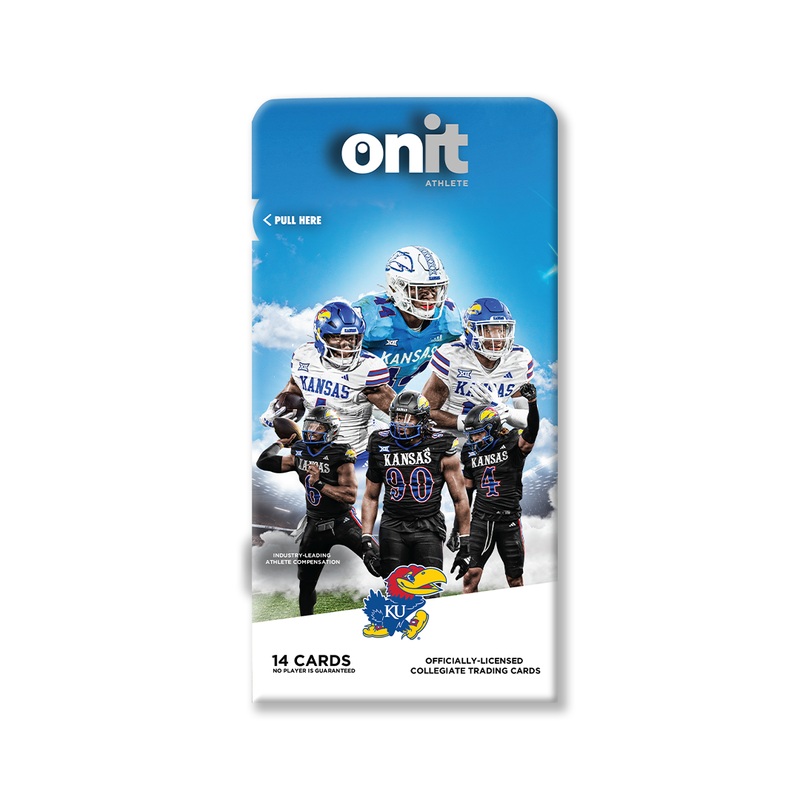 University of Kansas 2024 Football Trading Cards – Single Pack