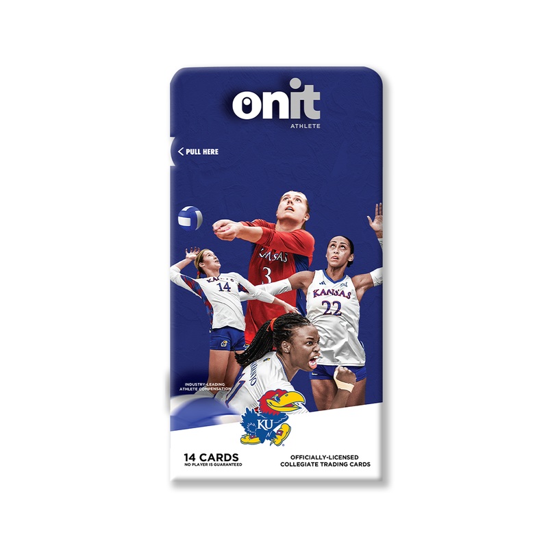 University of Kansas 2024 Volleyball Trading Cards – Single Pack