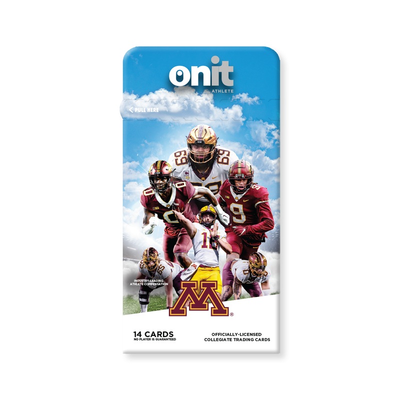 University Of Minnesota 2024 Football Trading Cards – Single Pack