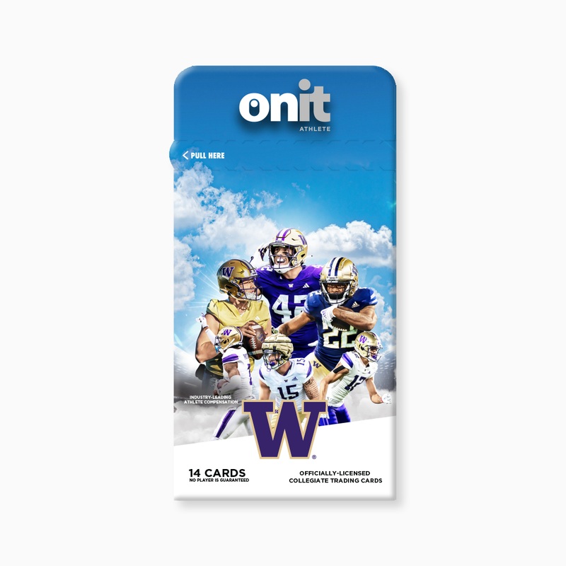 University of Washington 2024 Football Trading Cards – Single Pack