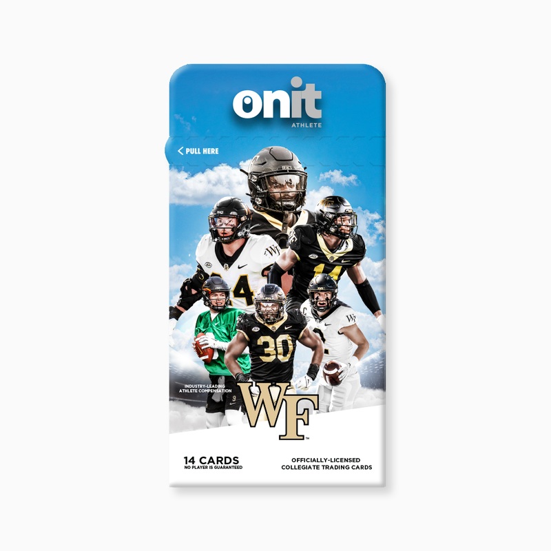 Wake Forest University 2024 Football Trading Cards – Single Pack