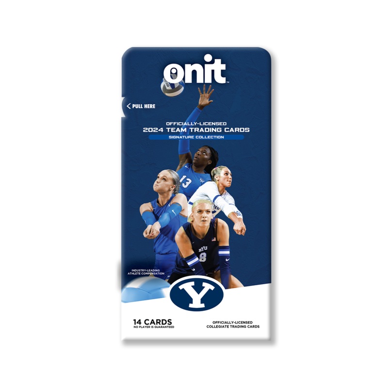 BYU 2024 Volleyball Trading Cards – Single Pack