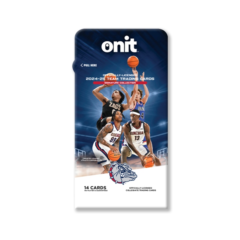 Gonzaga University NIL Men’s Basketball – 2024-25 Signature Trading Cards – Single Pack