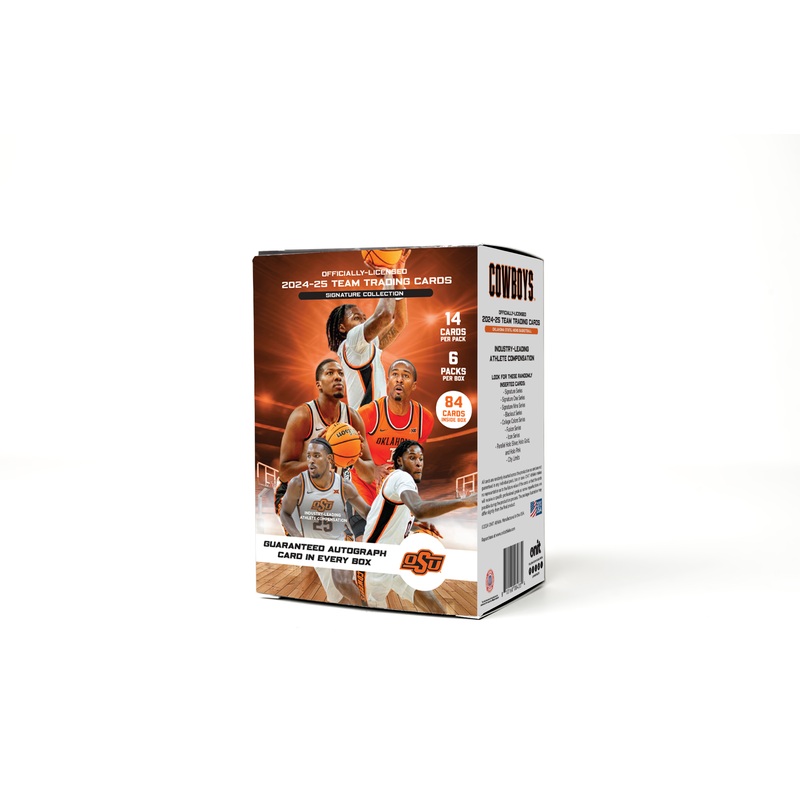 Oklahoma State University 2024-2025 Men’s Basketball Trading Cards – Platinum Box with Guaranteed Autograph