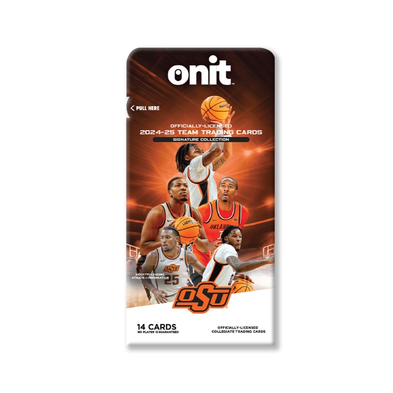 Oklahoma State University 2024-2025 Men’s Basketball Trading Cards – Single Pack