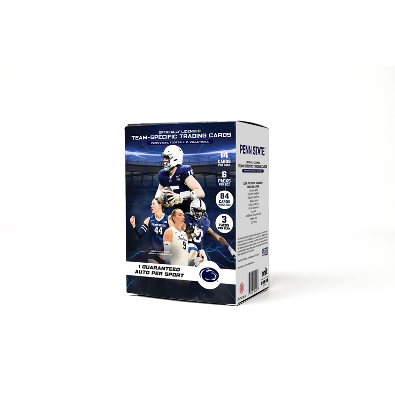Penn State University 2024 Dual Sport Platinum Box – Volleyball & Football Edition with Guaranteed Autograph