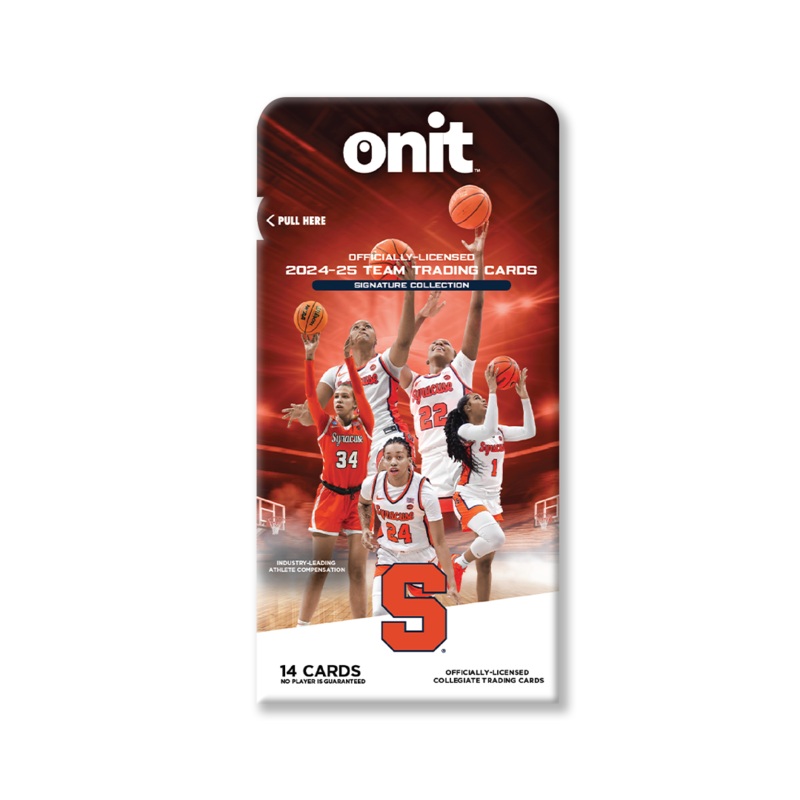Syracuse University 2024-2025 Women’s Basketball Trading Cards – Single Pack