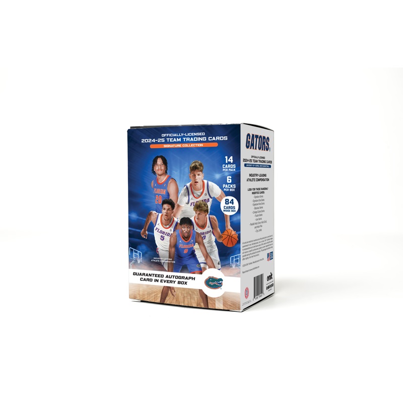 University of Florida NIL Men’s Basketball – 2024-25 Signature Trading Cards – Platinum Box with Guaranteed Autograph