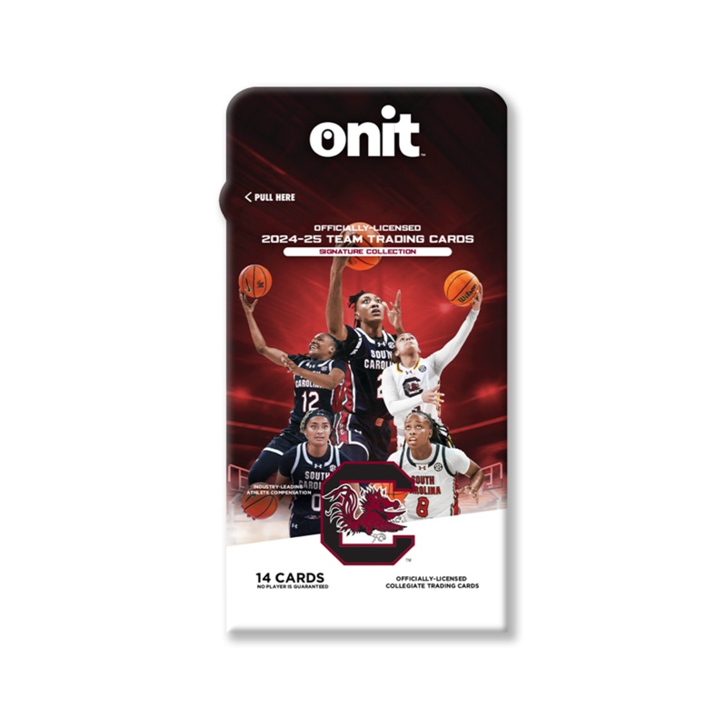 University of South Carolina NIL Women’s Basketball – 2024-25 Signature Trading Cards – Single Pack
