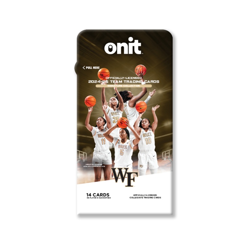 Wake Forest University NIL Women’s Basketball – 2024-25 Signature Trading Cards – Single Pack