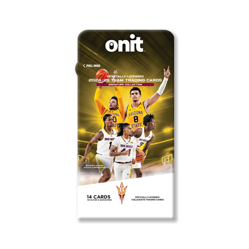 Arizona State University 2024-25 Men’s Basketball Trading Cards – Single Pack