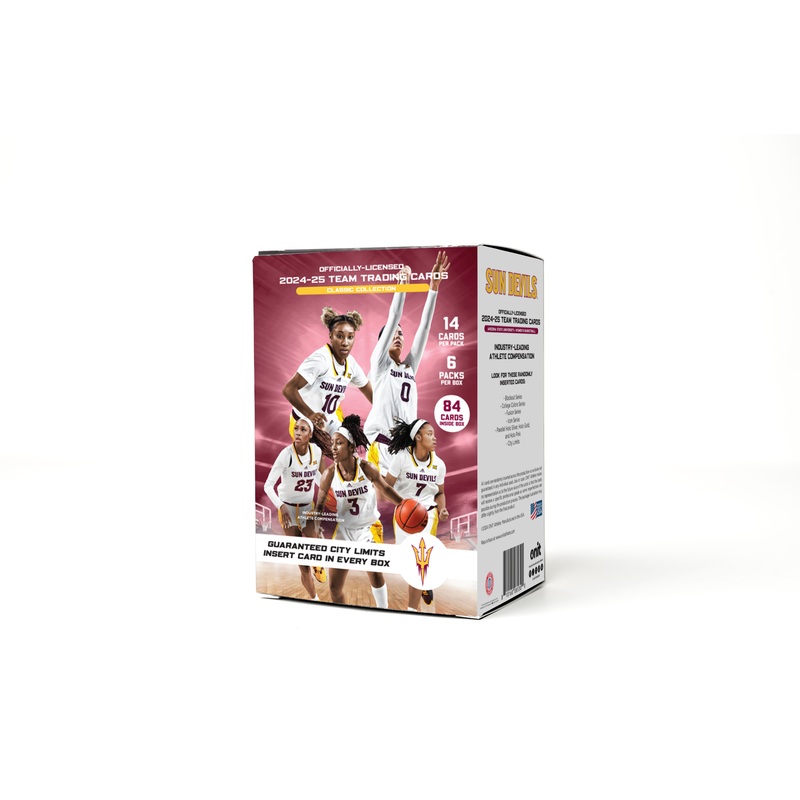 Arizona State University 2024-25 Women’s Basketball Trading Cards – Blaster Box