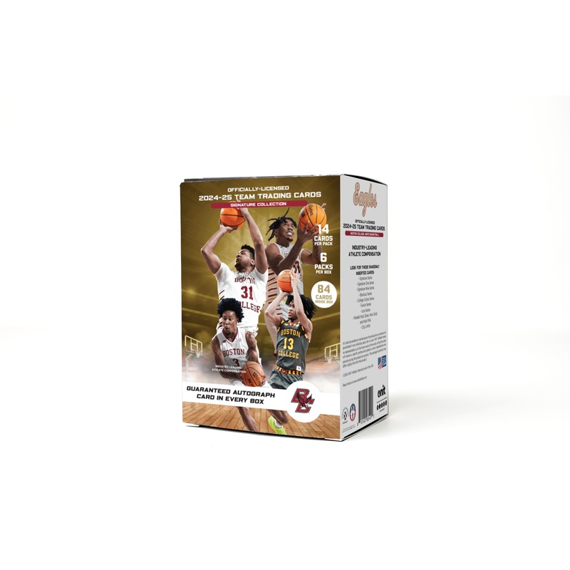 Boston College 2024-25 Men’s Basketball Trading Cards – Platinum Box with Guaranteed Autograph