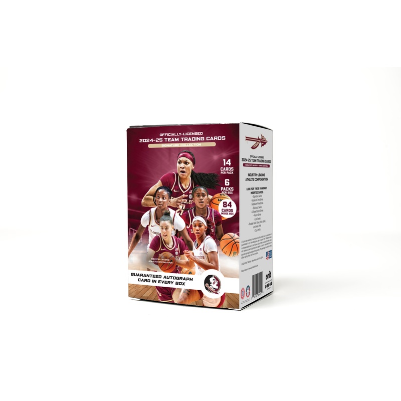 Florida State University 2024-25 Women’s Basketball Trading Cards – Platinum Box with Guaranteed Autograph