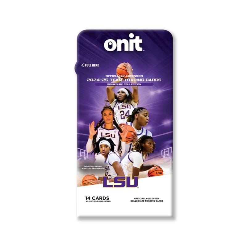 LSU 2024-25 Women’s Basketball Trading Cards – Single Pack